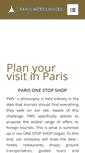 Mobile Screenshot of pariswebservices.com